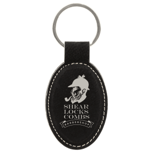 Oval Keychain