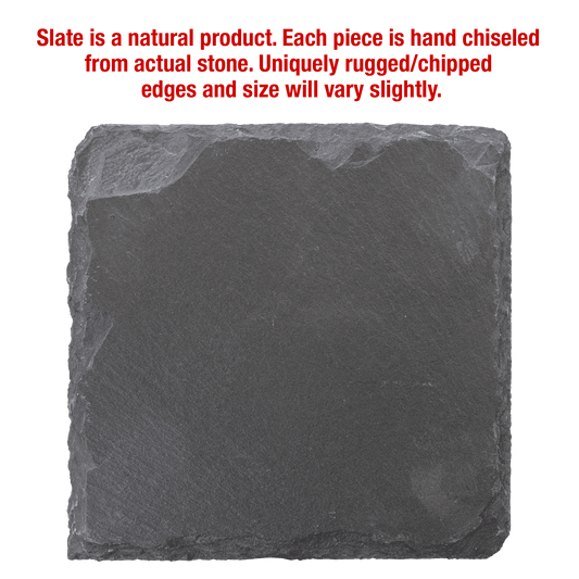 4x4 Square Slate Coaster